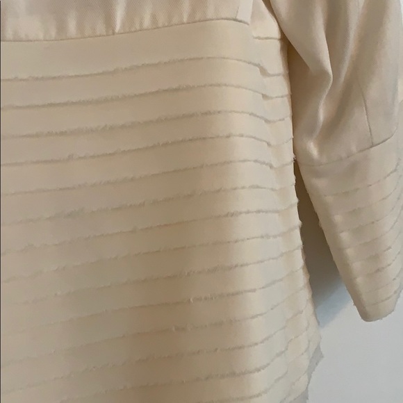 Anthropology fleur wood chiffon blazer - Picture 4 of 6